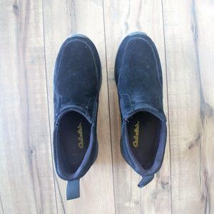 Cabela's 9.5M slip-on black walking shoe